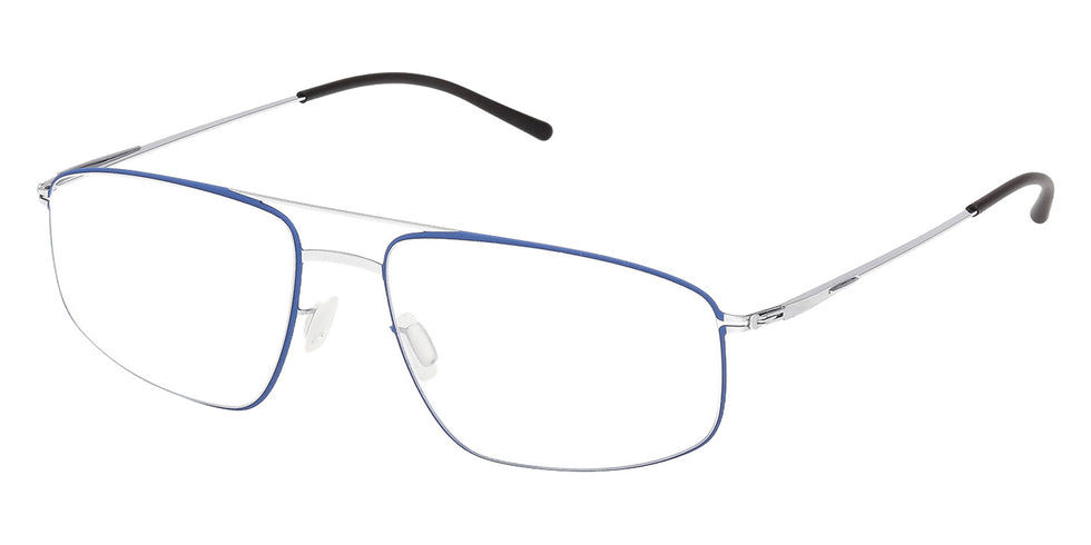 Ic! Berlin® VIK Eyeglasses - Matte Sandblasted Rose Gold / Matte Antiqued Gunmetal