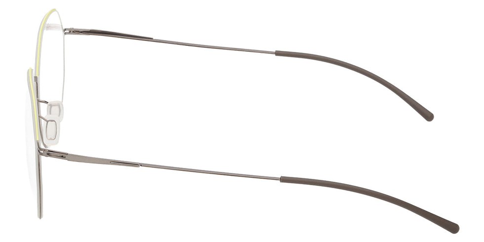 Ic! Berlin® DUA Eyeglasses - Matte Palladium / Matte Black