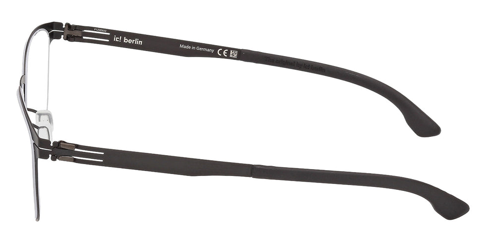 Ic! Berlin® TILMANN SMALL Eyeglasses - Matte Black / Matte Black