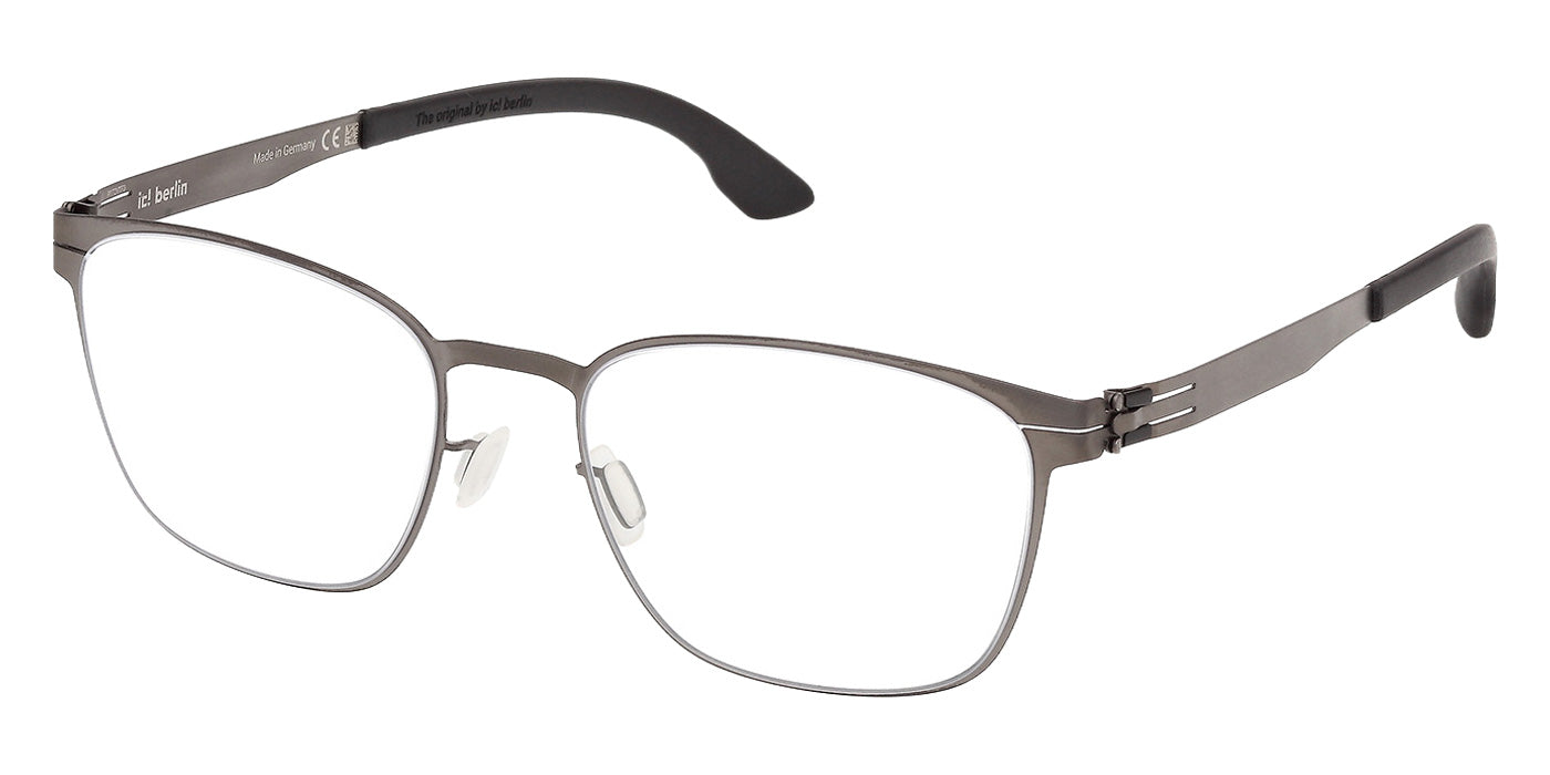 Ic! Berlin® TILMANN SMALL Eyeglasses - Matte Black