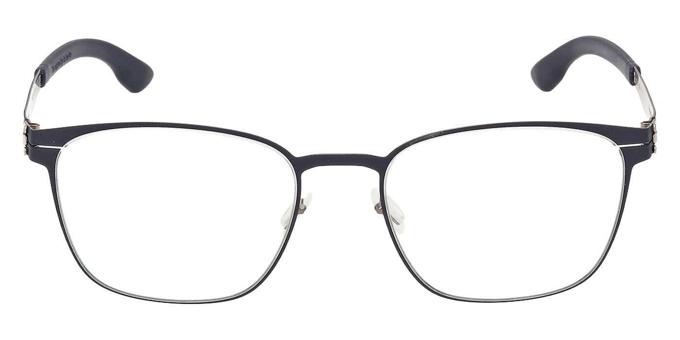 Ic! Berlin® TILMANN SMALL Eyeglasses - Matte Sandblasted Light Ruthenium / Matte Sandblasted Light Ruthenium