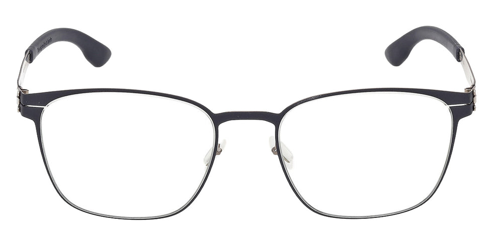 Ic! Berlin® TILMANN SMALL Eyeglasses - Matte Sandblasted Light Ruthenium / Matte Sandblasted Light Ruthenium