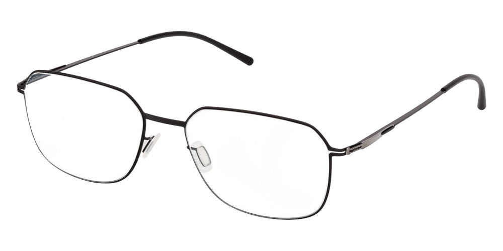 Ic! Berlin® Ming Eyeglasses- 002 - Matte Black / Matte Black