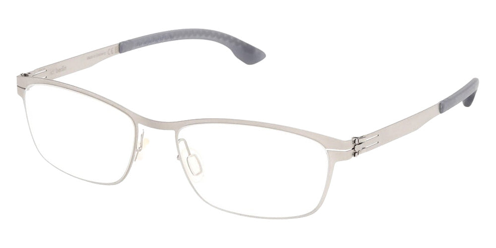 Ic! Berlin® Ming Eyeglasses- 015 - Shiny Satin Gunmetal / Shiny Satin Gunmetal