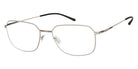 Ic! Berlin® Ming Eyeglasses- 086 - Matte Sandblasted Rose Gold / Matte Sandblasted Rose Gold