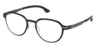 Ic! Berlin® Reiko Eyeglasses- 002 - Matte Black / Matte Black