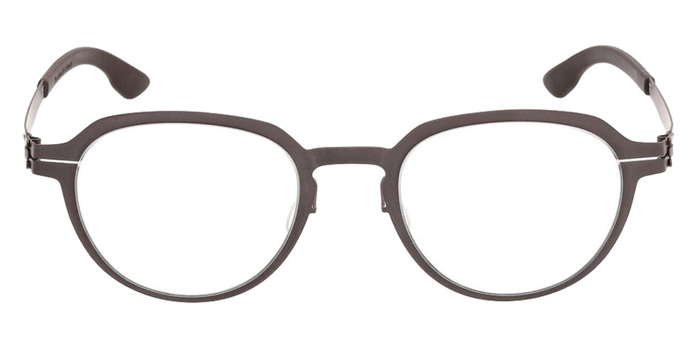 Ic! Berlin® Reiko Eyeglasses- 049 - Matte Sandblasted Rhodium / Matte Sandblasted Rhodium