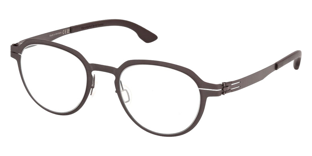 Ic! Berlin® Reiko Eyeglasses- 049 - Matte Sandblasted Rhodium / Matte Sandblasted Rhodium