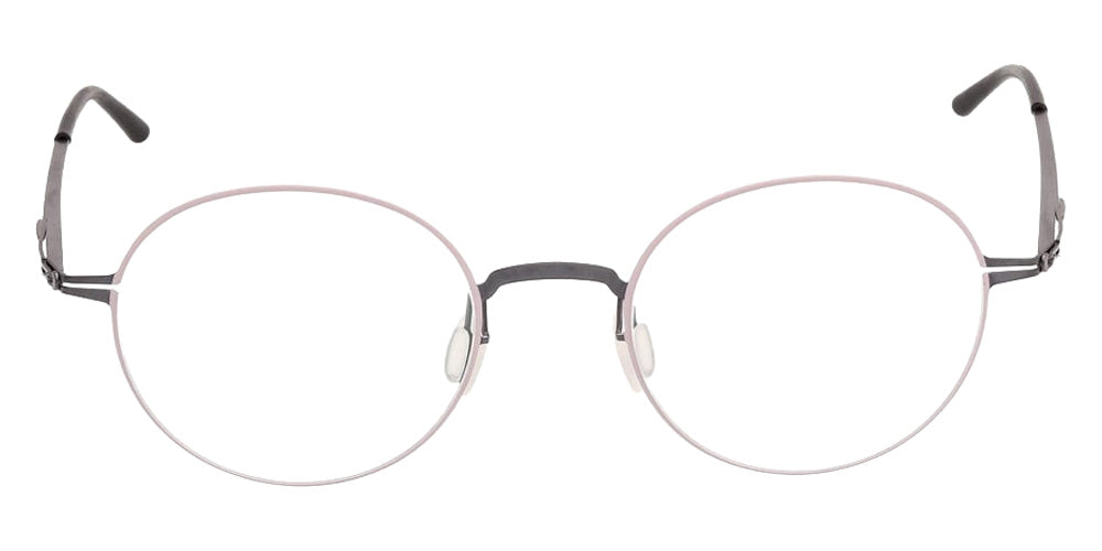 Ic! Berlin® Tao Eyeglasses- 083 - Shiny Sandblasted Rose Gold / White/Horn