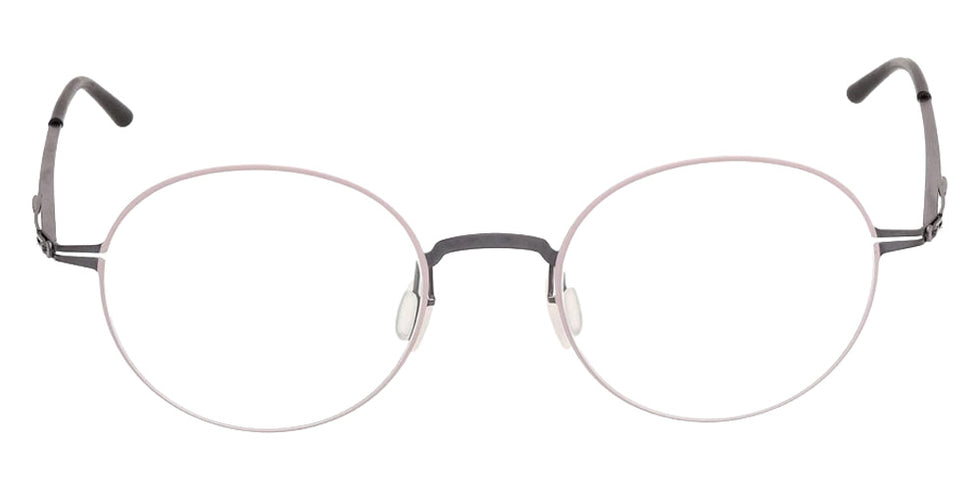 Ic! Berlin® Tao Eyeglasses- 083 - Shiny Sandblasted Rose Gold / White/Horn