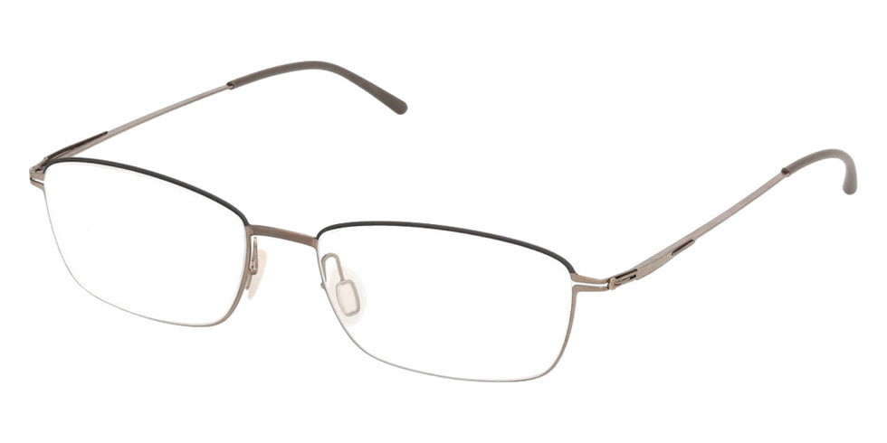 Ic! Berlin® Rui Eyeglasses- 035 - Matte Sandblasted Light Ruthenium / Matte Sandblasted Light Ruthenium