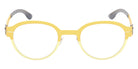 Ic! Berlin® Eike Eyeglasses- 041 - Matte Palladium / Shiny Antiqued Palladium