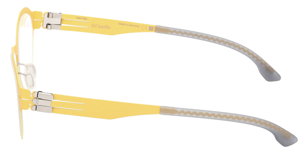 Ic! Berlin® Eike Eyeglasses- 041 - Matte Palladium / Shiny Antiqued Palladium