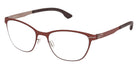 Ic! Berlin® AMANDA SMALL Eyeglasses - White/Texture / White/Texture