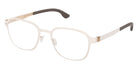 Ic! Berlin® INKO Eyeglasses - Grey/Striped / Grey/Striped