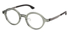 Ic! Berlin® Haiku Eyeglasses- 041 - Matte Palladium / Black/Horn