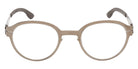 Ic! Berlin® Haiku Eyeglasses- 052 - Matte Grey / Matte Light Ruthenium