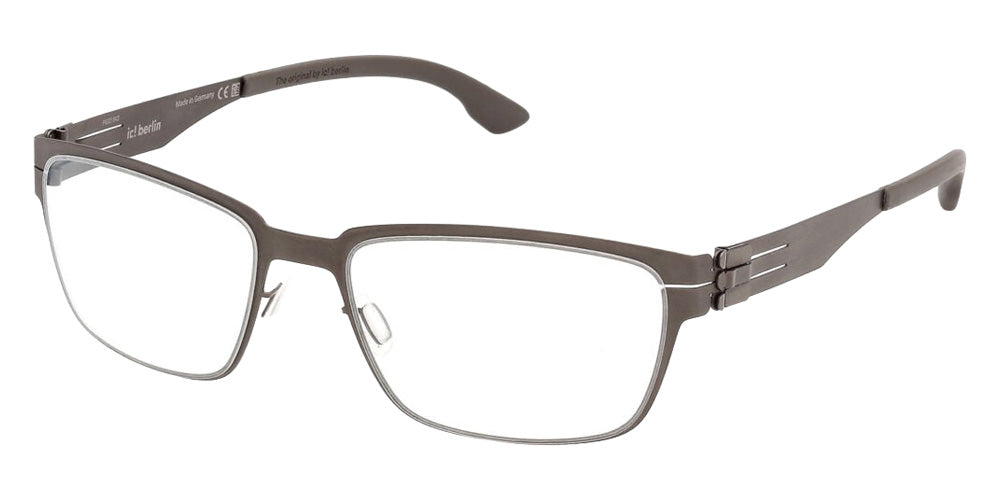 Ic! Berlin® Leif Eyeglasses- 002 - Matte Black / Matte Black