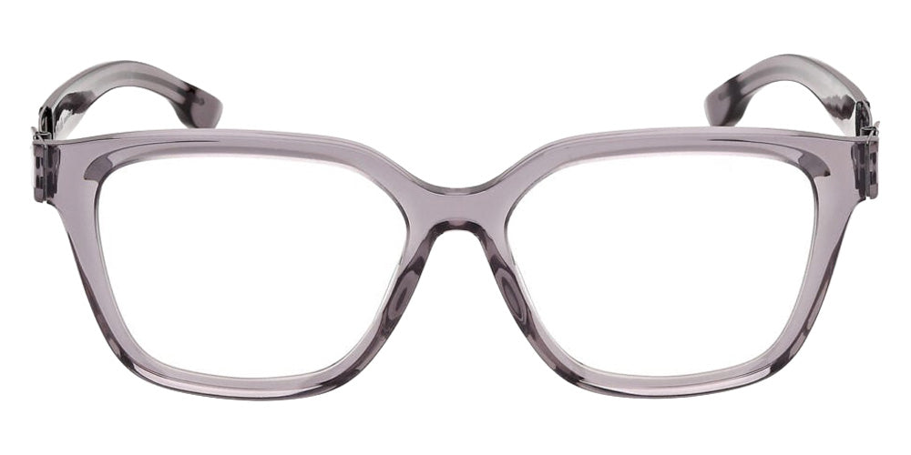 Ic! Berlin® Claire Eyeglasses- 020 - Shiny Black / Matte Sandblasted Light Ruthenium