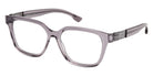 Ic! Berlin® Claire Eyeglasses- 020 - Shiny Black / Matte Sandblasted Light Ruthenium
