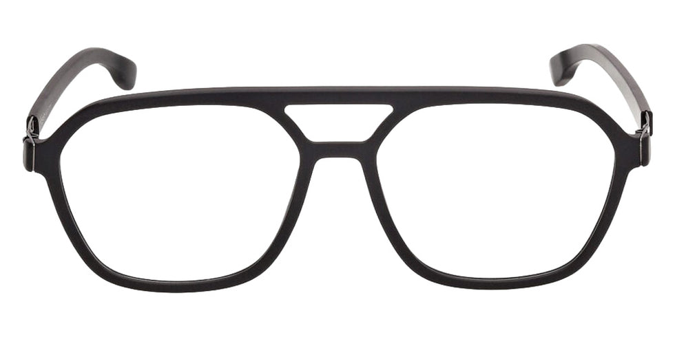 Ic! Berlin® Davide Eyeglasses- 002 - Matte Black / Black/Horn