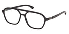 Ic! Berlin® Davide Eyeglasses- 002 - Matte Black / Black/Horn