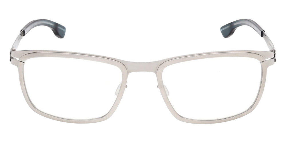 Ic! Berlin® Sodium Eyeglasses- 015 - Shiny Satin Gunmetal / Matte Antiqued Gunmetal