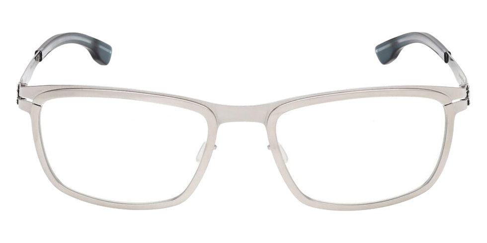 Ic! Berlin® Sodium Eyeglasses- 015 - Shiny Satin Gunmetal / Matte Antiqued Gunmetal
