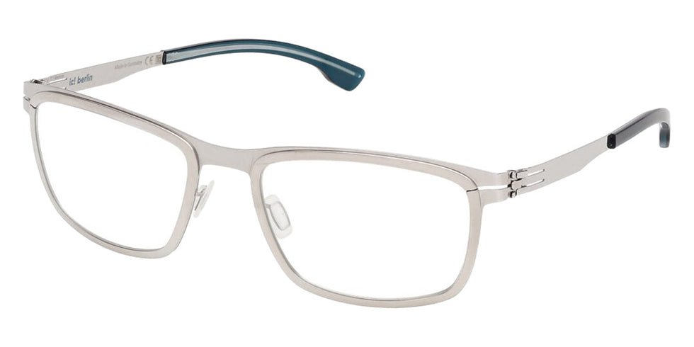 Ic! Berlin® Sodium Eyeglasses- 015 - Shiny Satin Gunmetal / Matte Antiqued Gunmetal