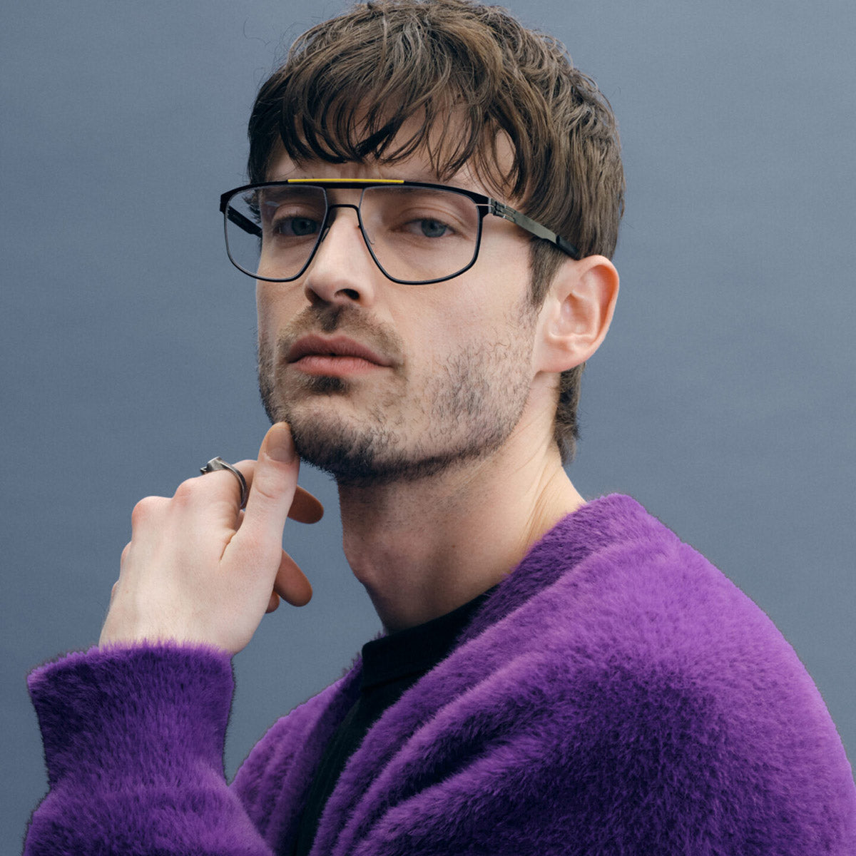 Ic! Berlin® AMG 08 Square Eyeglasses - EuroOptica – EuroOptica™