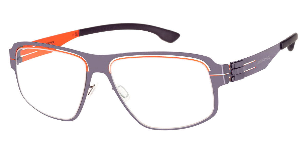 Ic! Berlin® AMG 09 Orange Brow-Aubergine 55 Eyeglasses