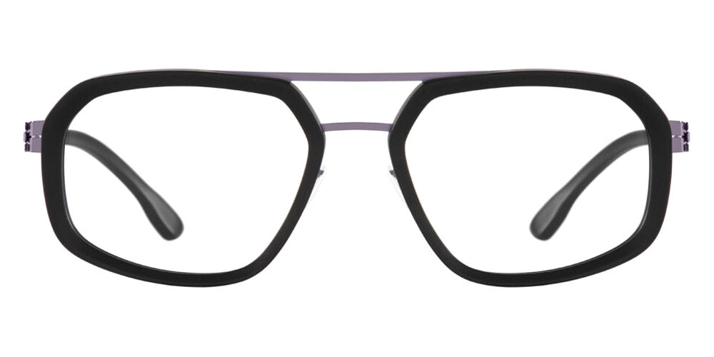 Ic! Berlin® Owen Aubergine Black Matte 53 Eyeglasses