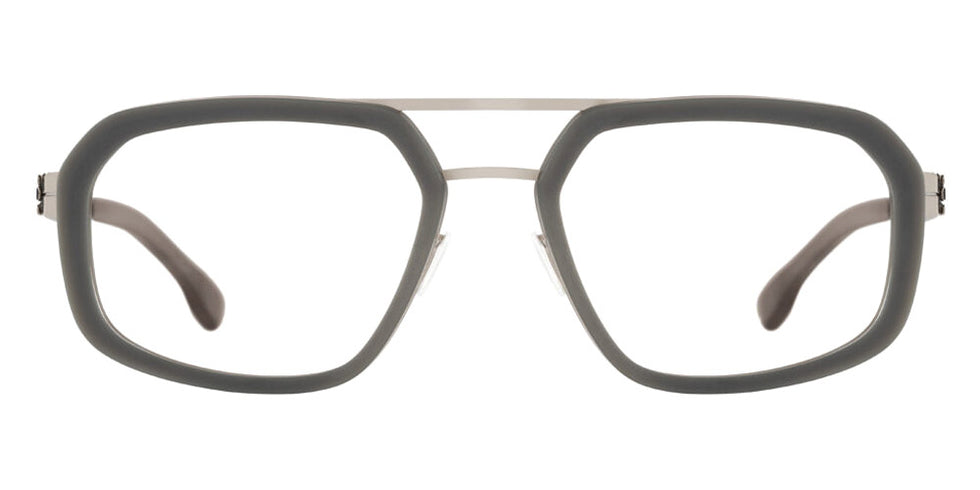 Ic! Berlin® Owen Shiny Graphite New Gray Matte 53 Eyeglasses