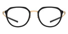Ic! Berlin® Juna Rose Gold/Black Matt 49 Eyeglasses
