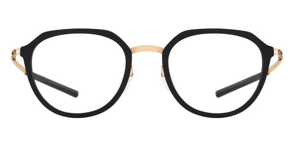 Ic! Berlin® Juna Rose Gold/Black Matt 49 Eyeglasses