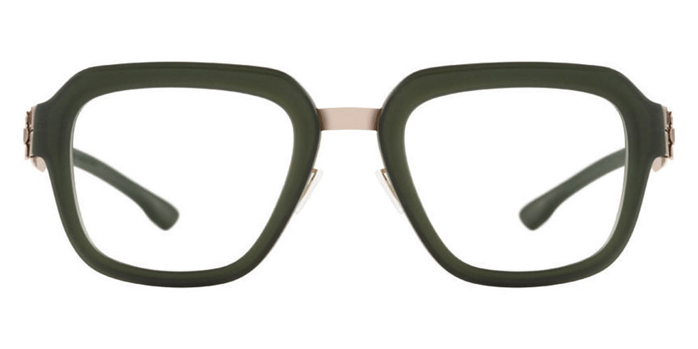 Ic! Berlin® Roger Bronze-Waldmeister-Matt 51 Eyeglasses