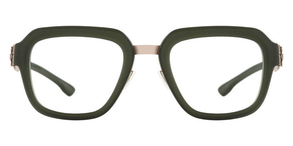 Ic! Berlin® Roger Bronze-Waldmeister-Matt 51 Eyeglasses