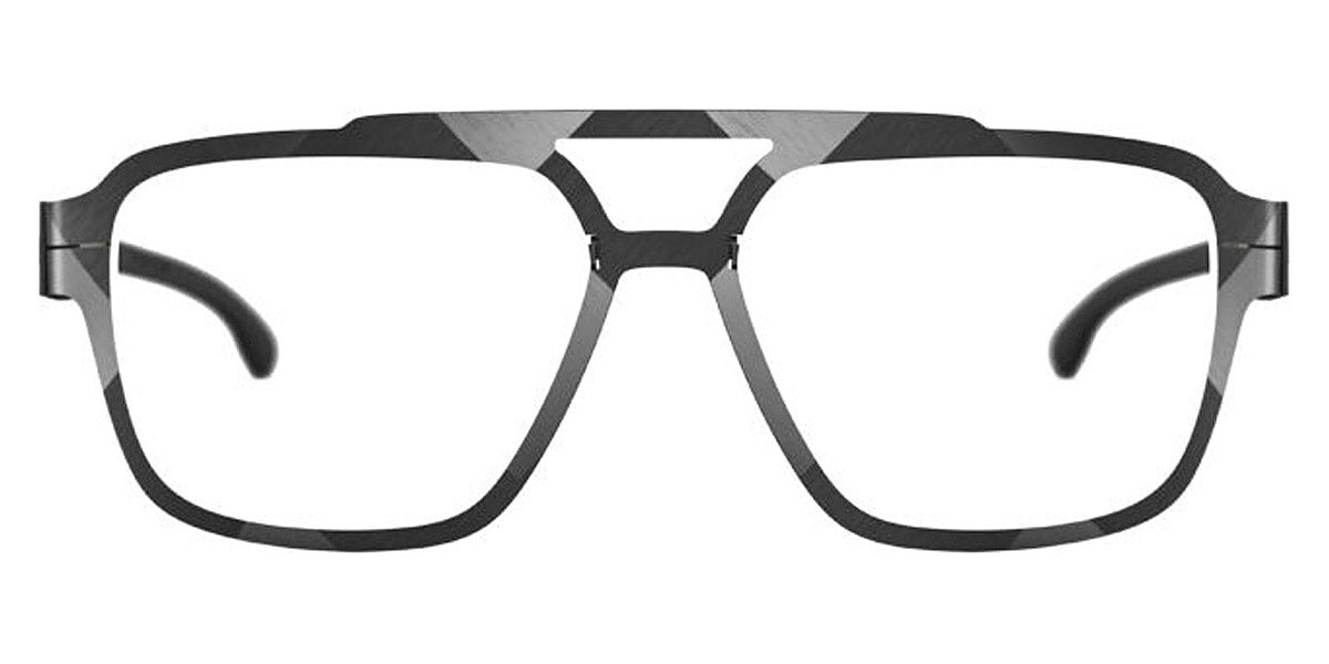 Ic! Berlin® FLX_02 Raw Night Racing Green-Shiny Graphite 55 Eyeglasses