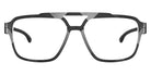 Ic! Berlin® FLX_02 Raw Night Racing Green-Shiny Graphite 55 Eyeglasses