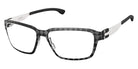Ic! Berlin® FLX_03 Raw Night 56 Eyeglasses