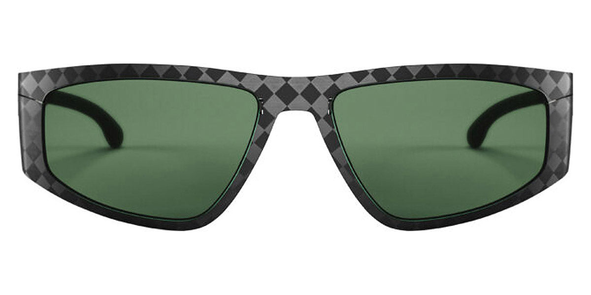 Ic! Berlin® FLX_S01 Median Night Green Polarized 58 Sunglasses