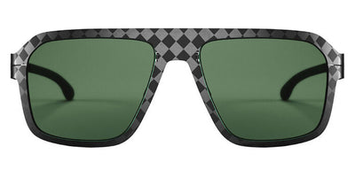 Ic! Berlin® FLX_S03 Median Night Green Polarized 57 Sunglasses