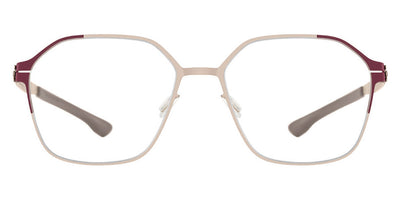 Ic! Berlin® Nuno Dark Magenta H Sides-Bronze 58 Eyeglasses