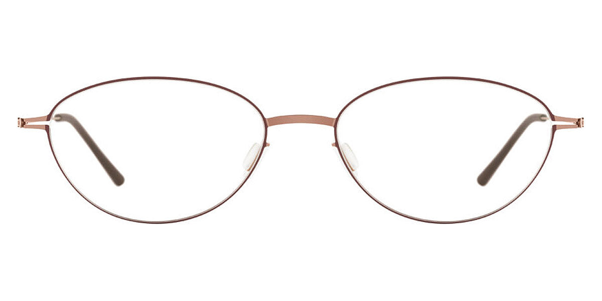 Ic! Berlin® Isa Shiny Copper-Kidney Bean 54 Eyeglasses