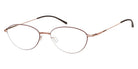 Ic! Berlin® Isa Shiny Copper-Kidney Bean 54 Eyeglasses
