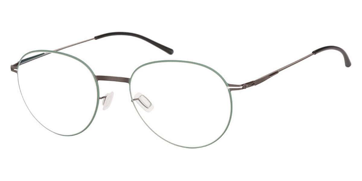 Ic! Berlin® Ove Graphite-Malachite Green 52 Eyeglasses