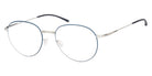 Ic! Berlin® Ove Pearl-Harbour Blue 52 Eyeglasses