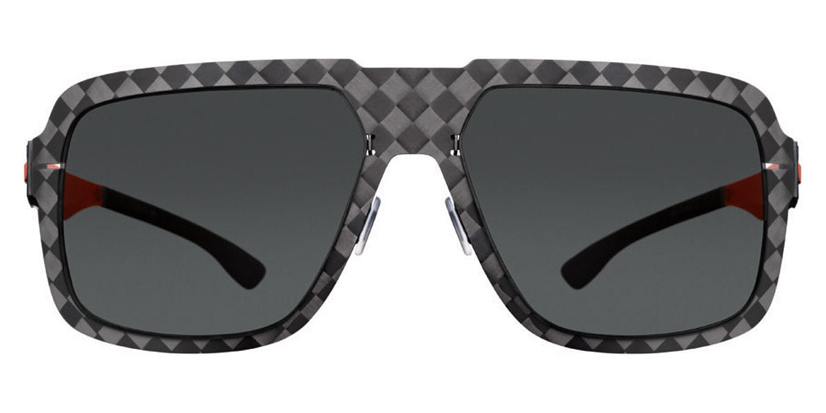 Ic! Berlin® AMG 15 Median Night - Grey Fume 60 Sunglasses