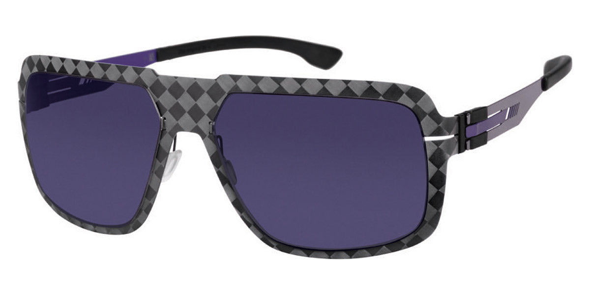 Ic! Berlin® AMG 15 Median Night - Ultra Violet 60 Sunglasses