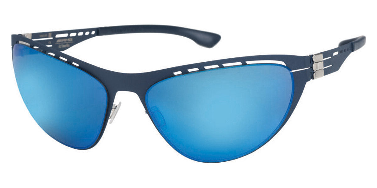 Ic! Berlin® AMG 13 Marine Blue 63 Sunglasses